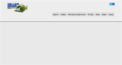 Desktop Screenshot of killerbassbaits.com